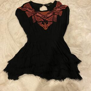 Ecote Women's Black Dress